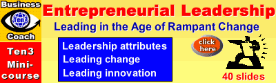 Entrepreneurial Leadership (Ten3 Mini-course)